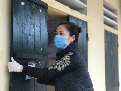 Trường THCS Phú Lương triển khai Kế hoạch Tổng vệ sinh khử khuẩn lần 3 phòng chống dịch Covid-19