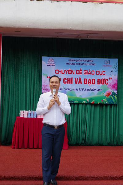 TRƯỜNG THCS PHÚ LƯƠNG TỔ CHỨC CHUYÊN ĐỀ GIÁO DỤC: “LẬP CHÍ VÀ ĐẠO ĐỨC”