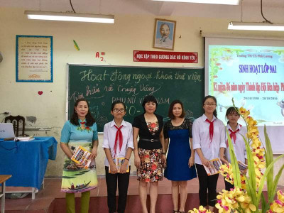 Hoạt động ngoại khóa thư viện - Tìm hiểu truyền thống ngày phụ nữ Việt Nam 20-10