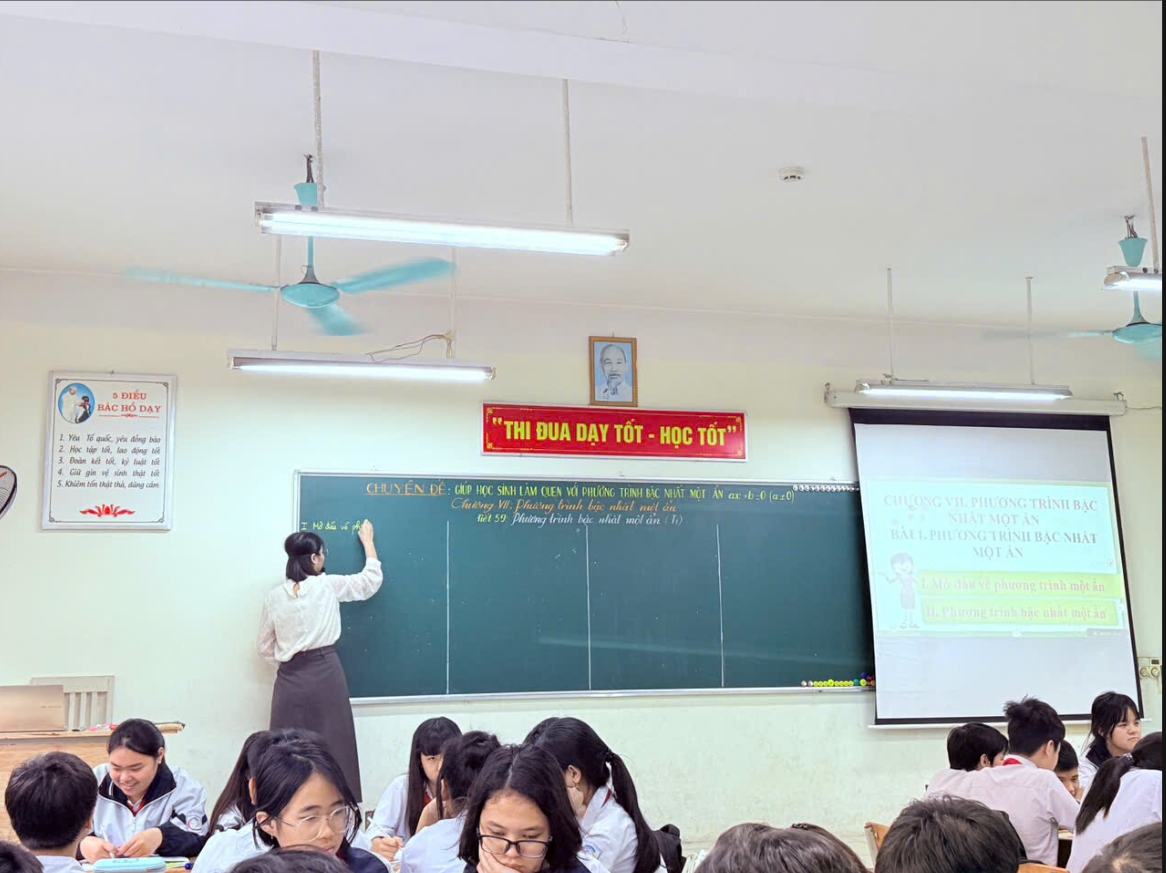 CHUYÊN ĐỀ TỔ KHOA HỌC TỰ NHIÊN MÔN TOÁN 8 CẤP TRƯỜNG NĂM HỌC 2025-2026