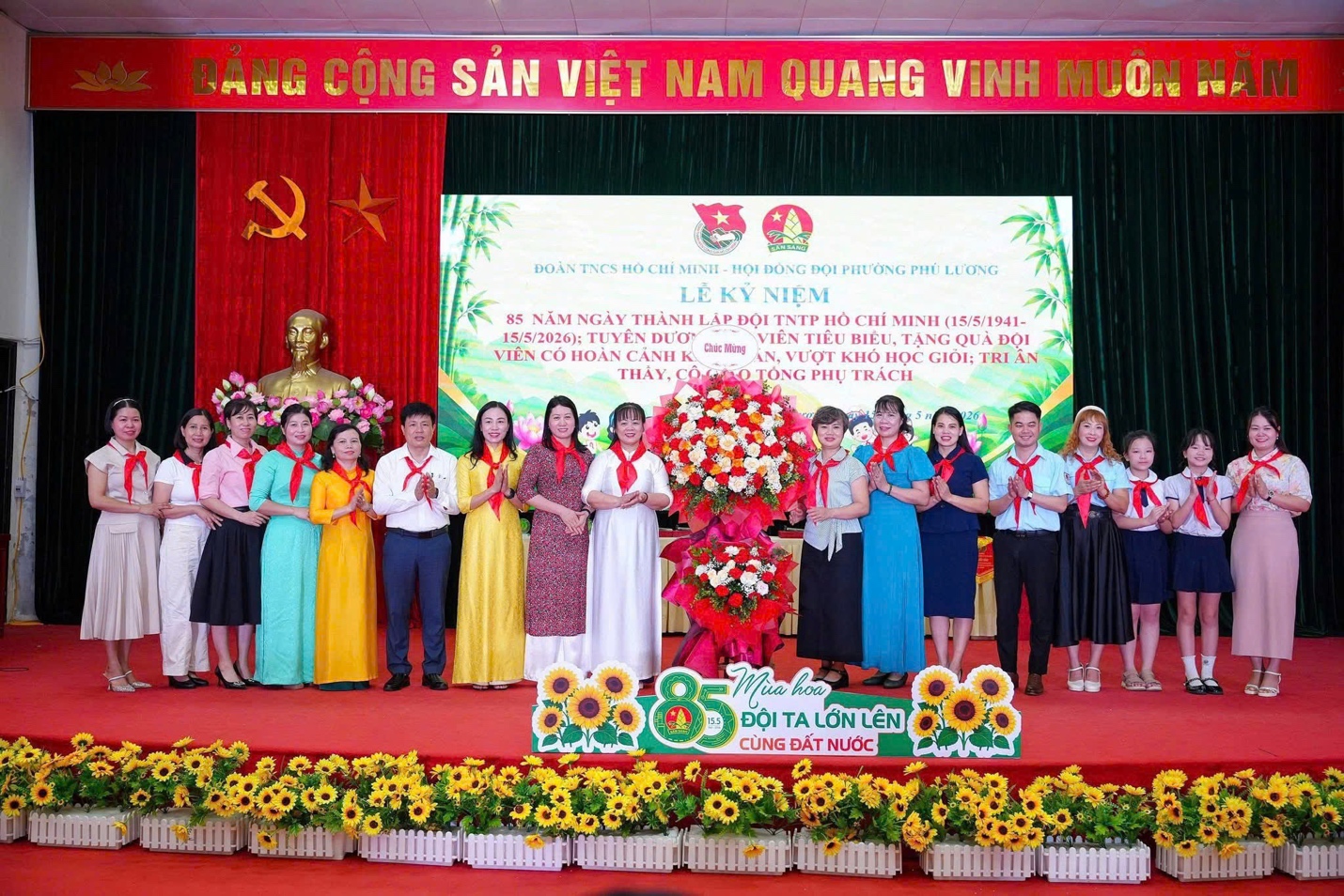 Lễ kỉ niệm 85 năm thành lập Đội Thiếu niên Tiền phong Hồ Chí Minh: "Đội ta lớn lên cùng đất nước"  (15-5-1941 - 15-5-2026)